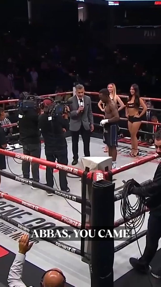 Abass Baraou wins WBO title interview