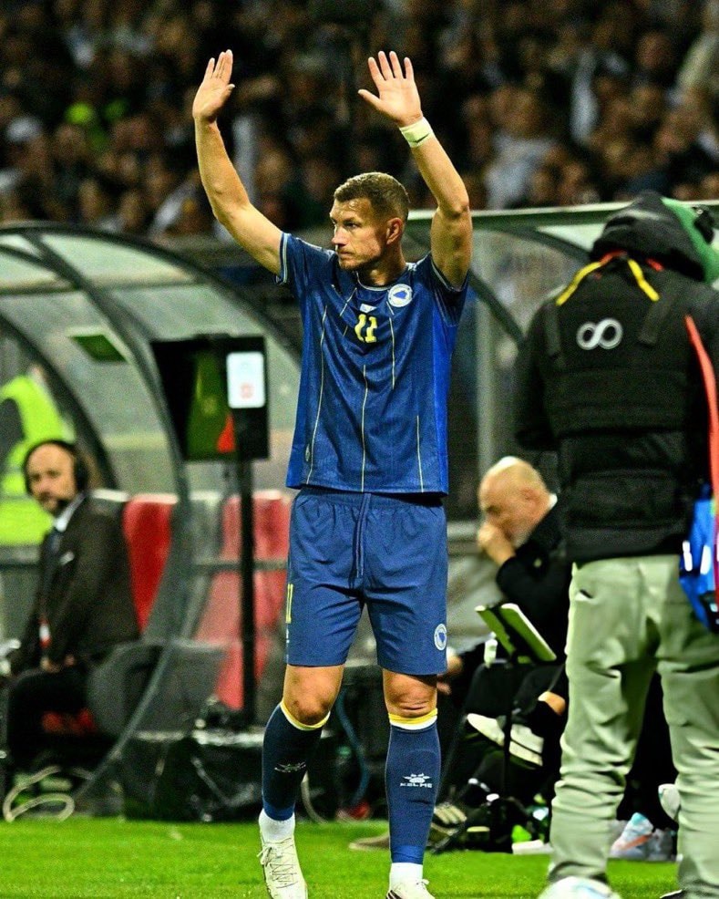 Edin Dzeko retirement announcement
