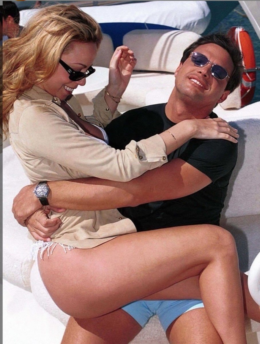 Luis Miguel and Mariah Carey vacation (photo 1 of 3)