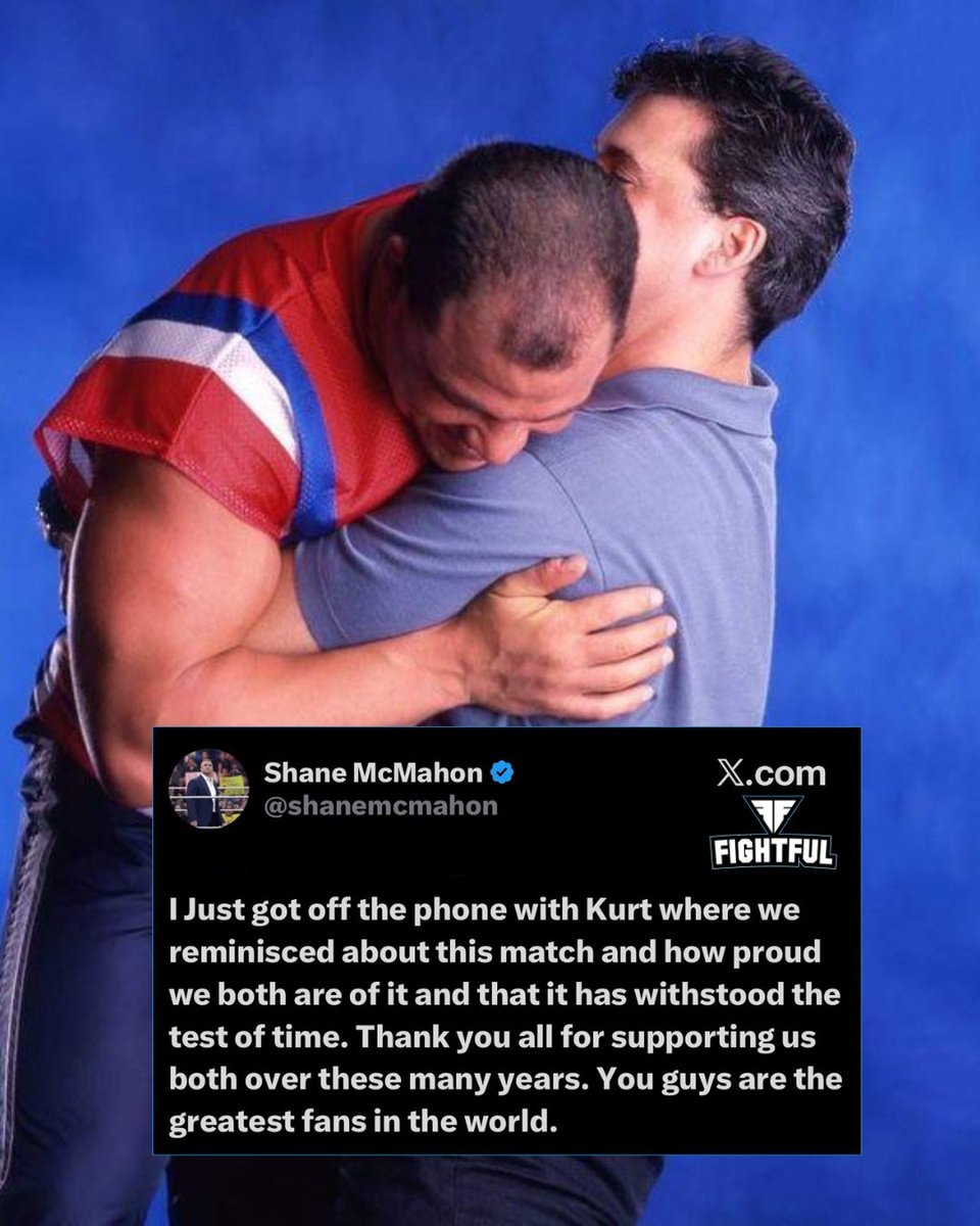 Shane McMahon Kurt Angle anniversary