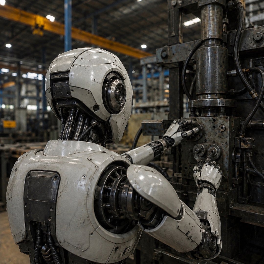 Indian workers train robots with self-recorded data (photo 2 of 2)