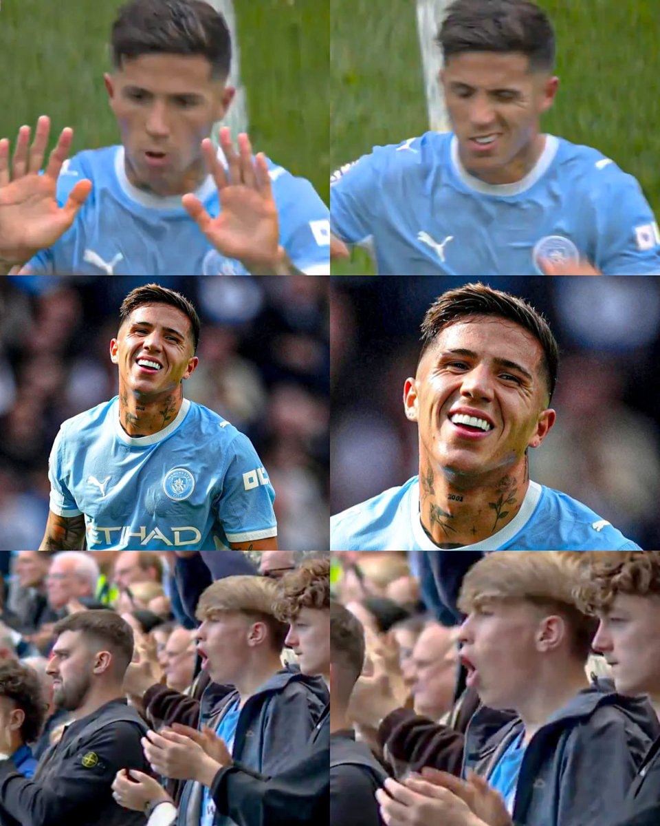 Enzo Fernández Manchester City debut