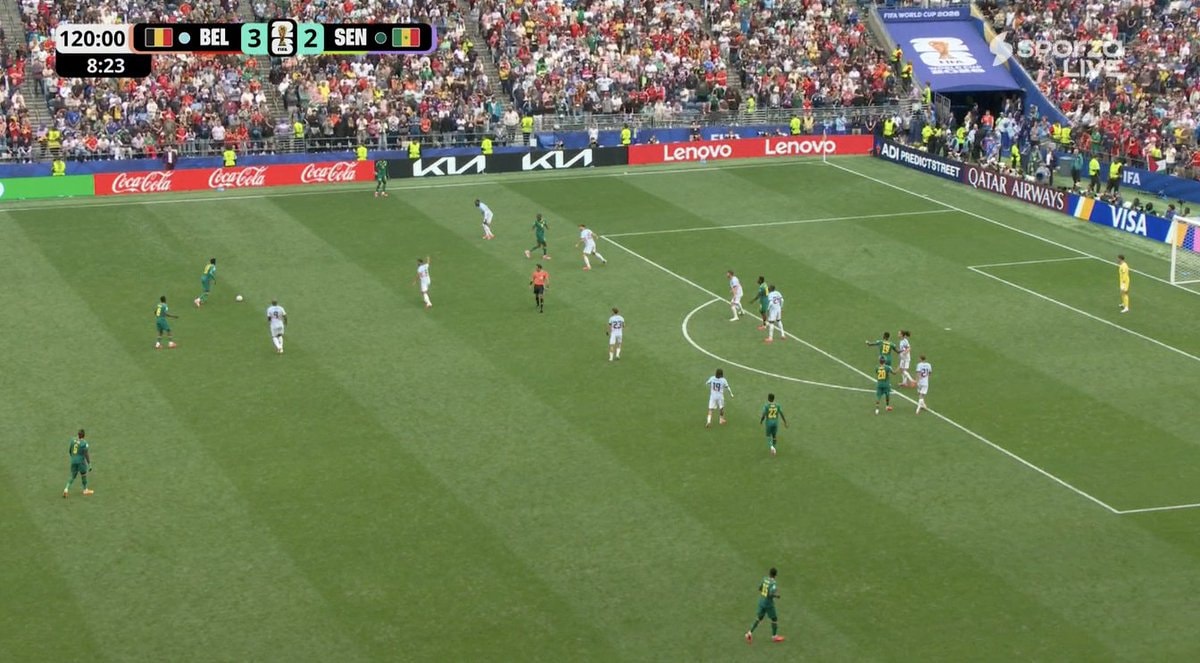 Belgium vs Senegal 3-2 World Cup 2022