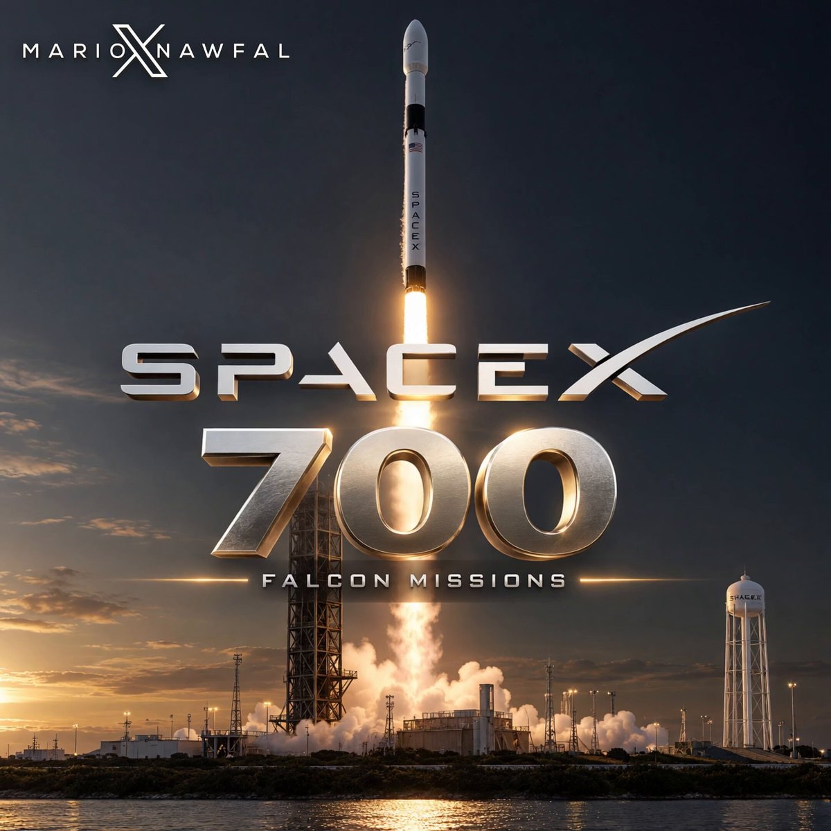 SpaceX 700 Falcon Missions SpaceX 700 Falcon Missions