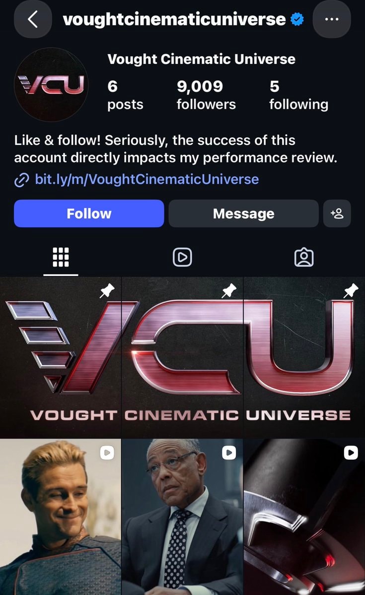 Vought Cinematic Universe VCU teaser