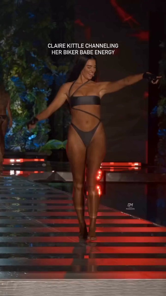 Claire Kittle runway energy