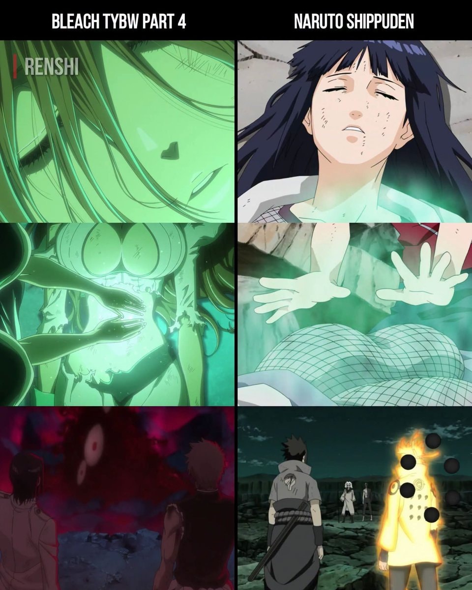 Bleach TYBW Part 4 vs Naruto Shippuden