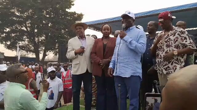 Augustin Kabuya UDPS rally Kinshasa