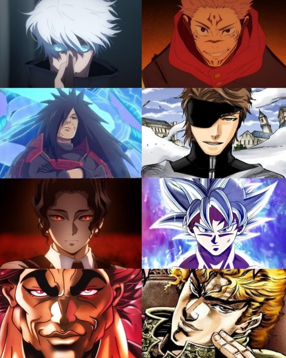 anime character aura ranking