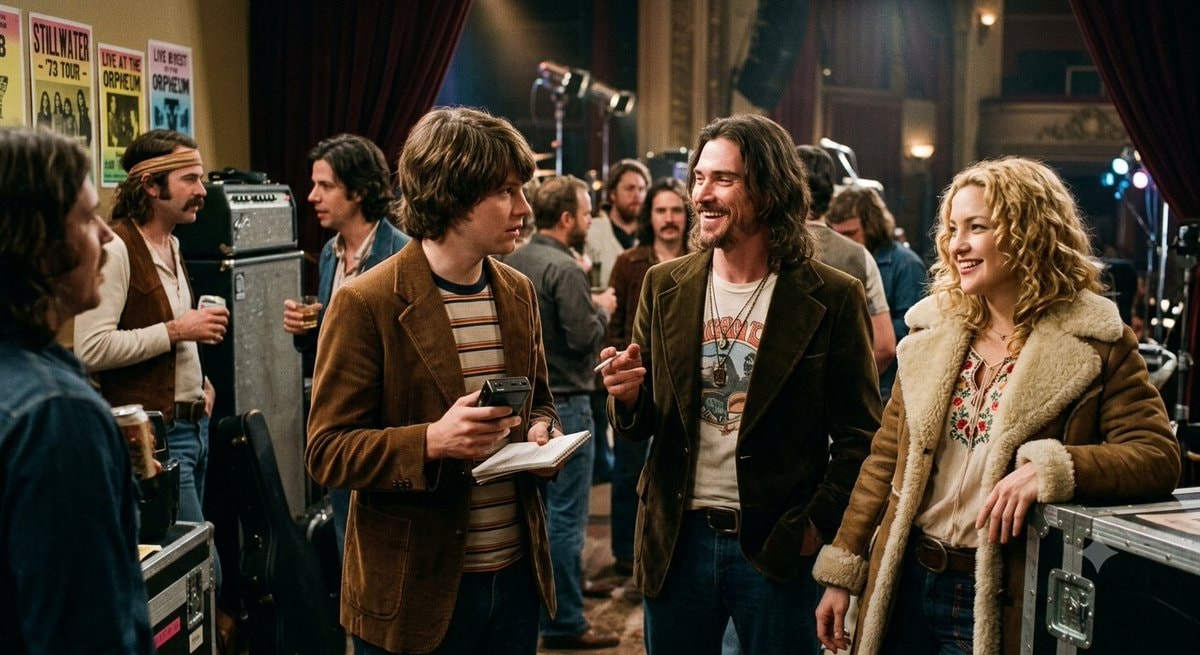 Almost Famous 2000 cast and Stillwater tour posters