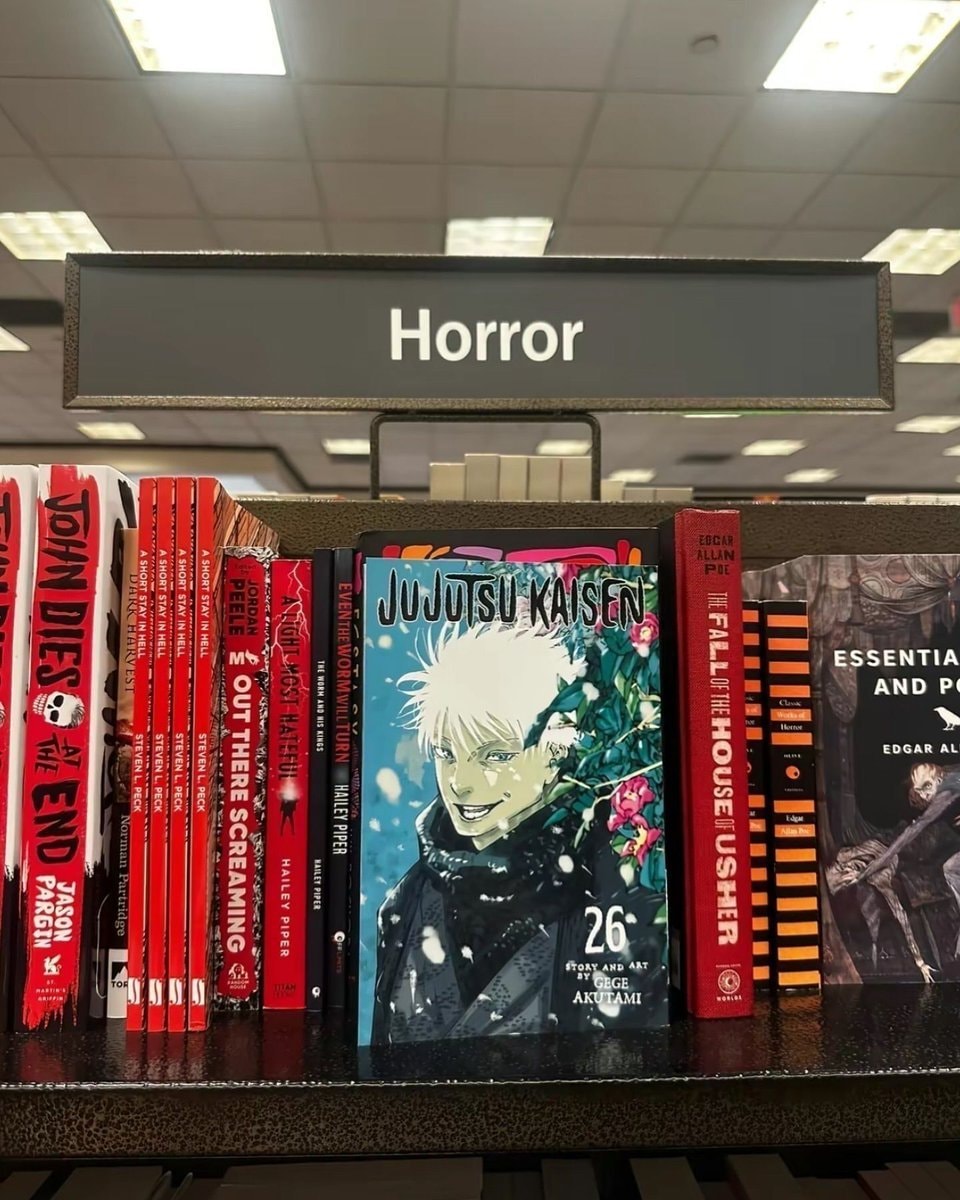 Jujutsu Kaisen Horror shelf