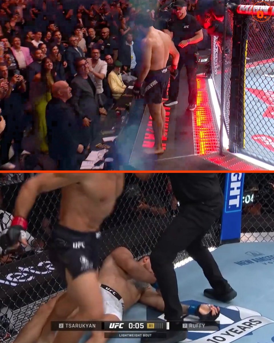 Arman Tsarukyan UFC331 knockout
