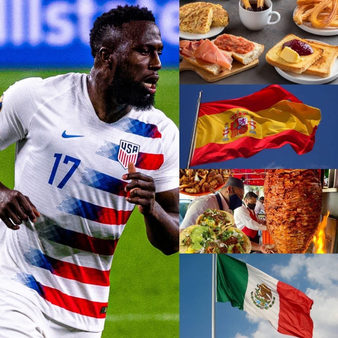 Jozy Altidore USA Spain Mexico food Jozy Altidore USA Spain Mexico food