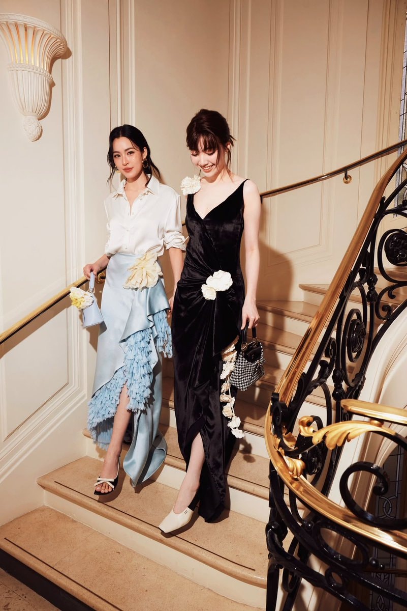 Orm Kornnaphat Lingling Kwong Paris Fashion Week (photo 2 of 2)