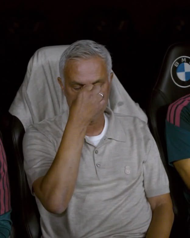 Real Madrid manager tension