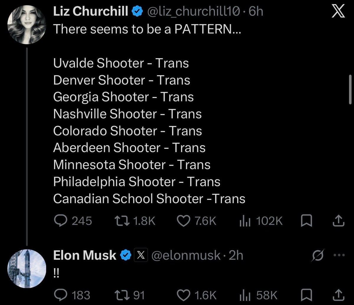 Elon Musk on trans community violence (photo 2 of 4)