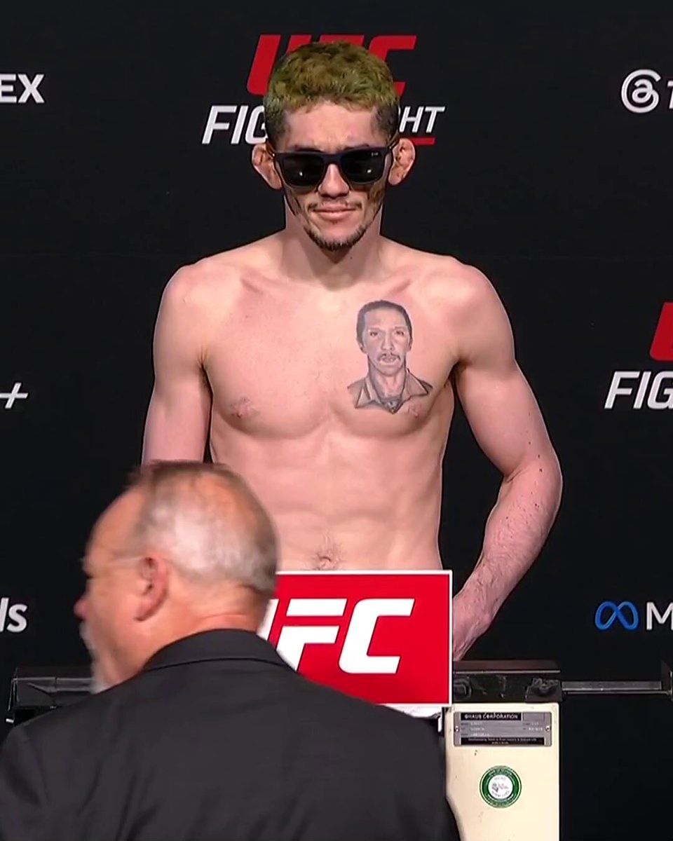 Melquizael Costa 145.5 lbs UFC Vegas Weigh-In