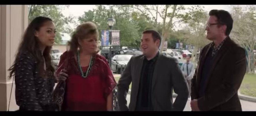 Jonah Hill meeting the parents scene