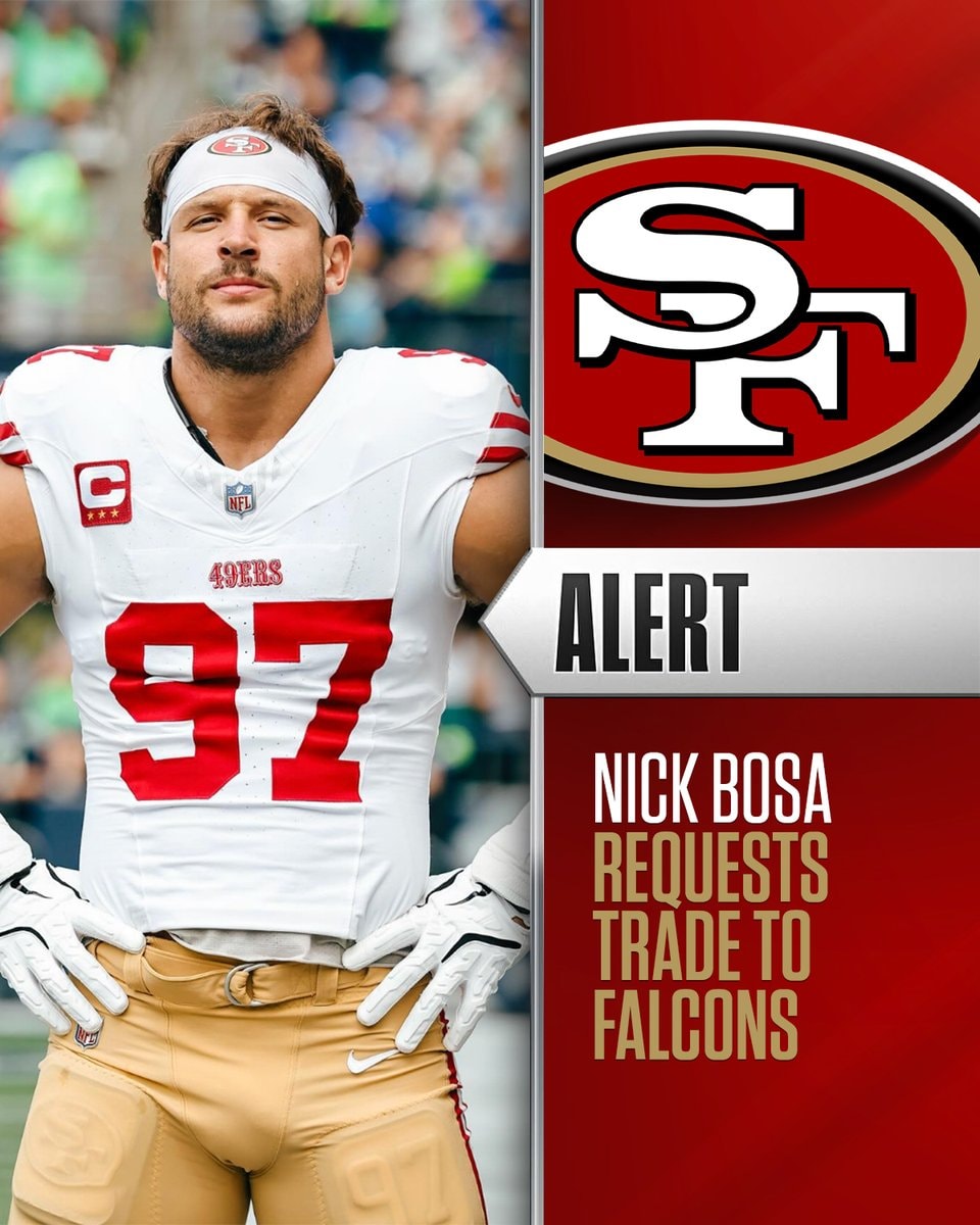 Nick Bosa Falcons trade alert