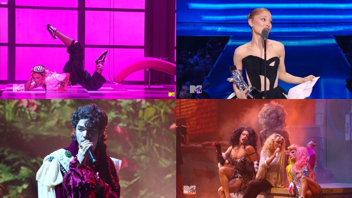 2025 VMAs collage