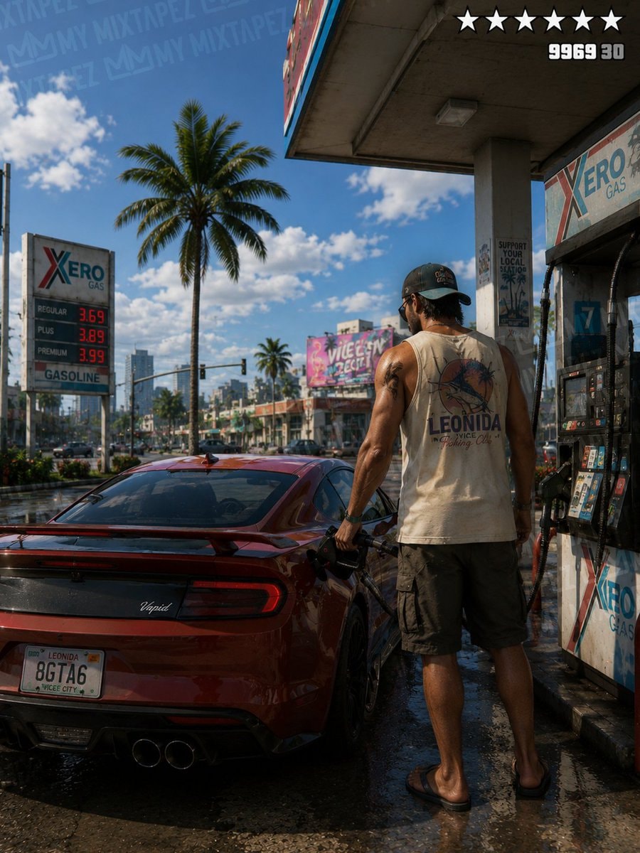 GTA 6 gas station mechanic