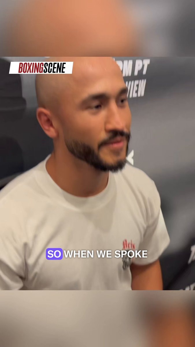 Israel Mercado warns Carlos Utria