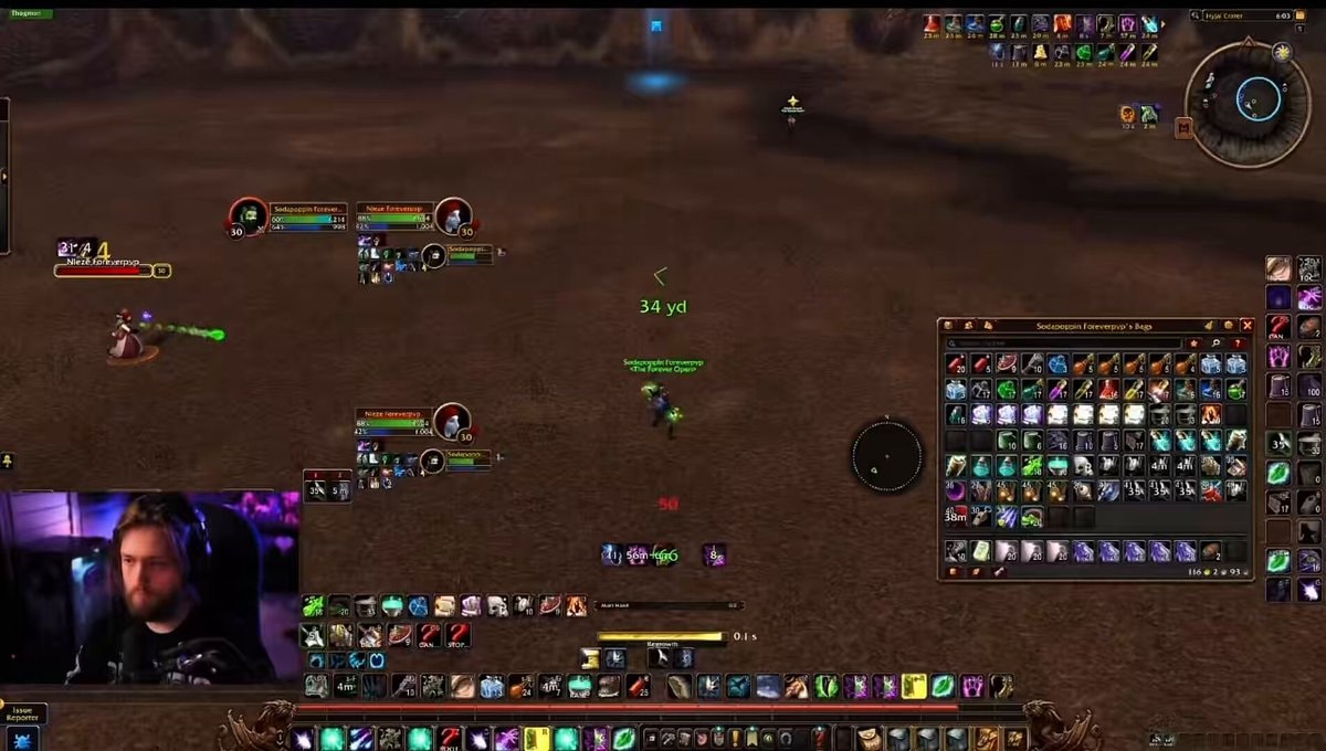 Sodapoppin WoW Forever Open defeat Sodapoppin WoW Forever Open defeat