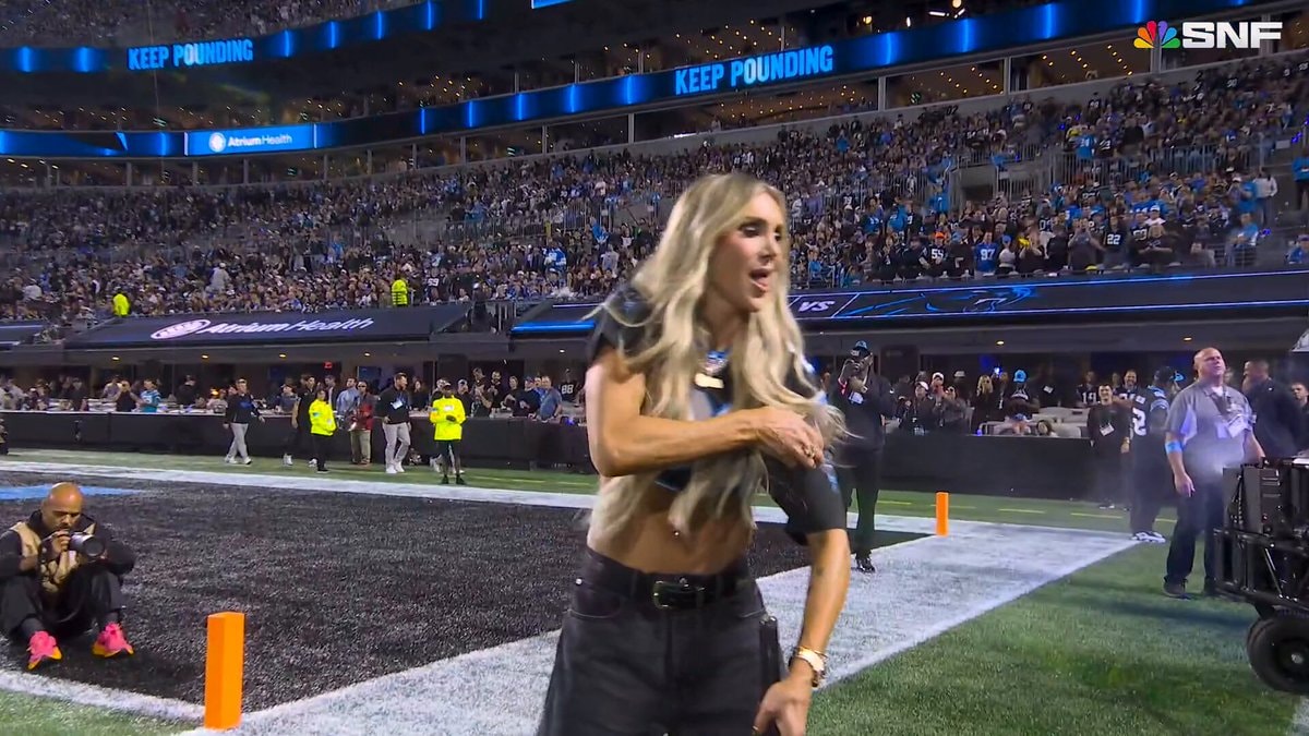 Charlotte Flair Keep Pounding drum