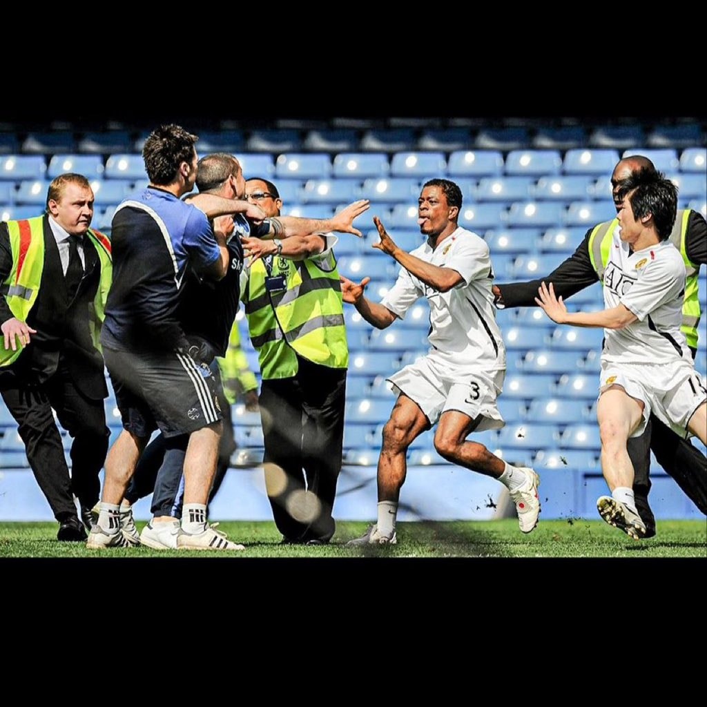 Patrice Evra Chelsea altercation