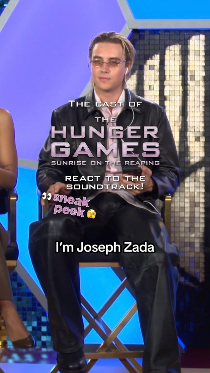 Hunger Games Sunrise on the Reaping cast soundtrack reaction