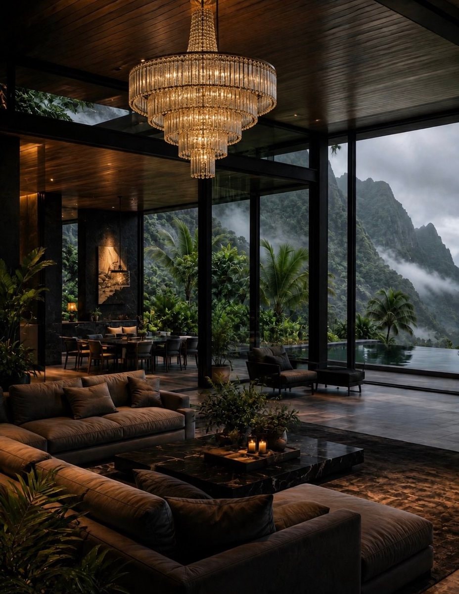 Infinity pool with mountain views (photo 3 of 3)