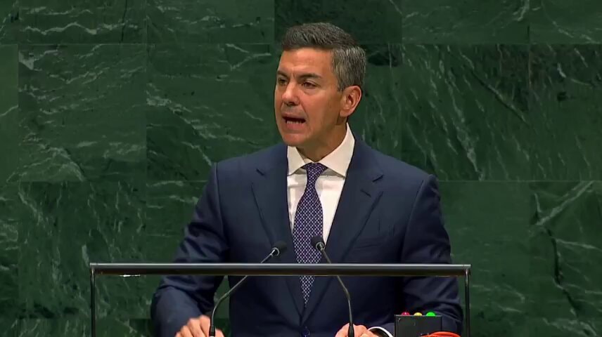 Santiago Peña UN General Assembly Venezuela speech