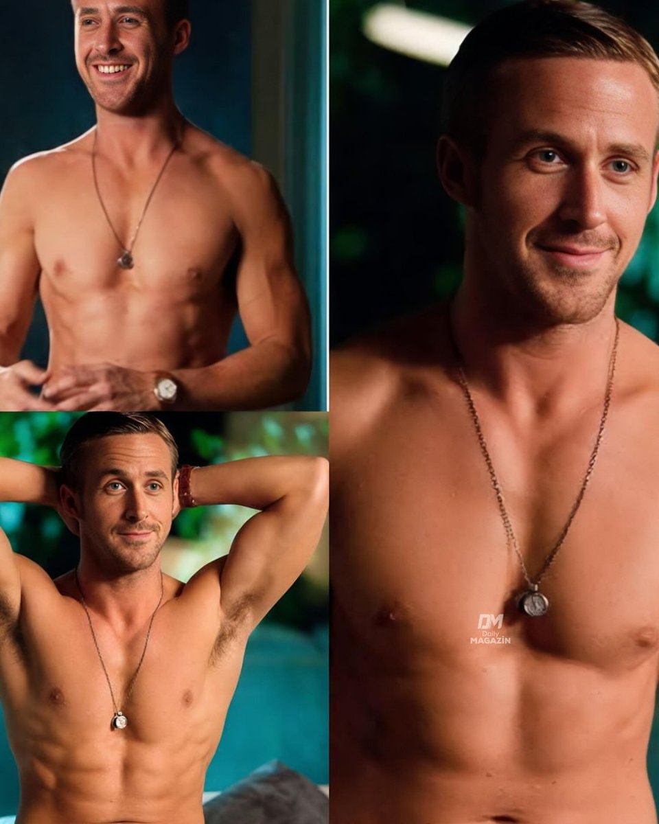 Ryan Gosling youthful physique collage Ryan Gosling youthful physique collage