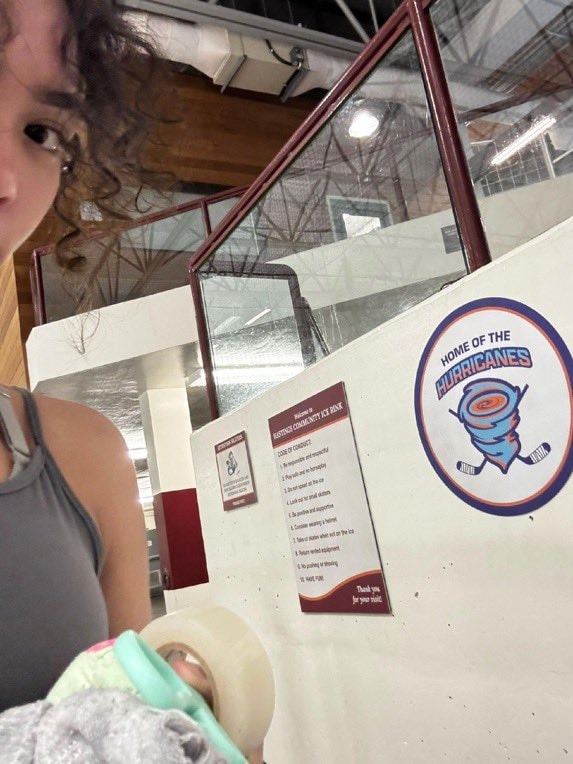 Off Campus season 2 filming at Britannia Arena rink (photo 2 of 4)