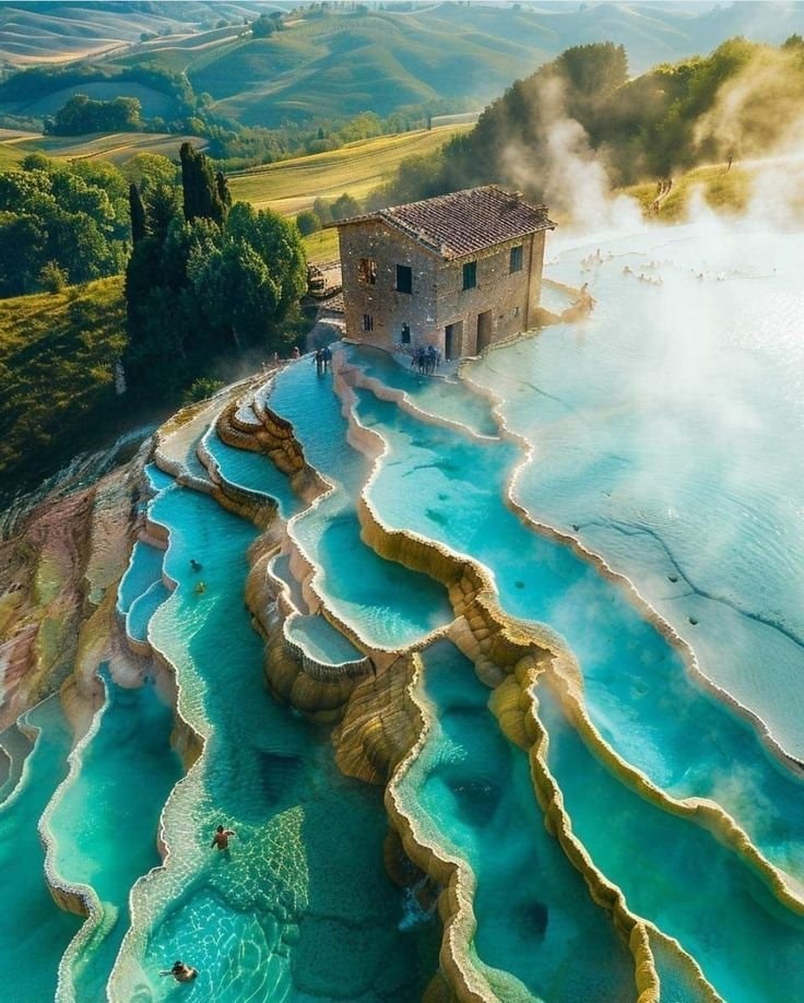 Saturnia Tuscany landscape