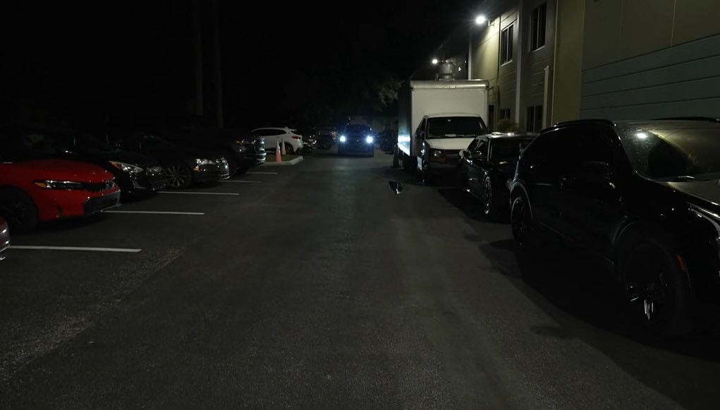 Unidentified arrival at WWE Performance Center Unidentified arrival at WWE Performance Center