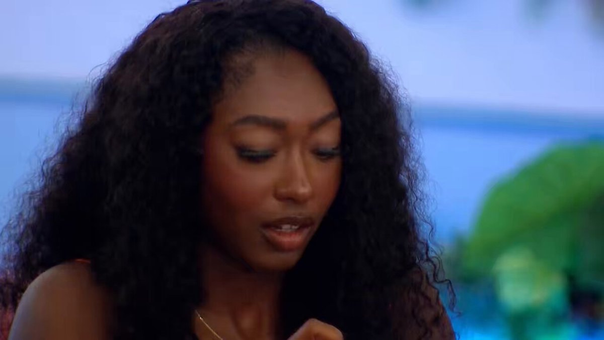 Love Island USA aniya carl moment