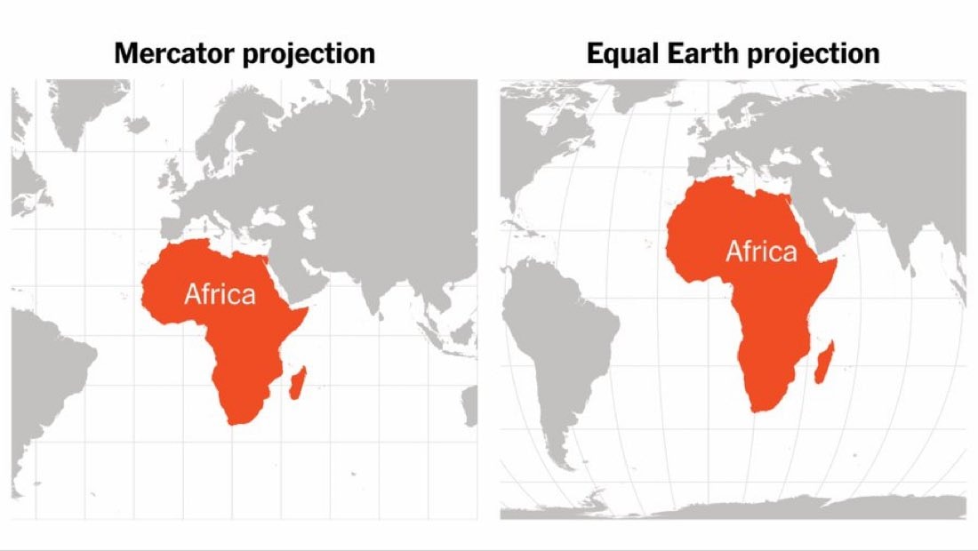 UN adopts Equal Earth projection UN adopts Equal Earth projection
