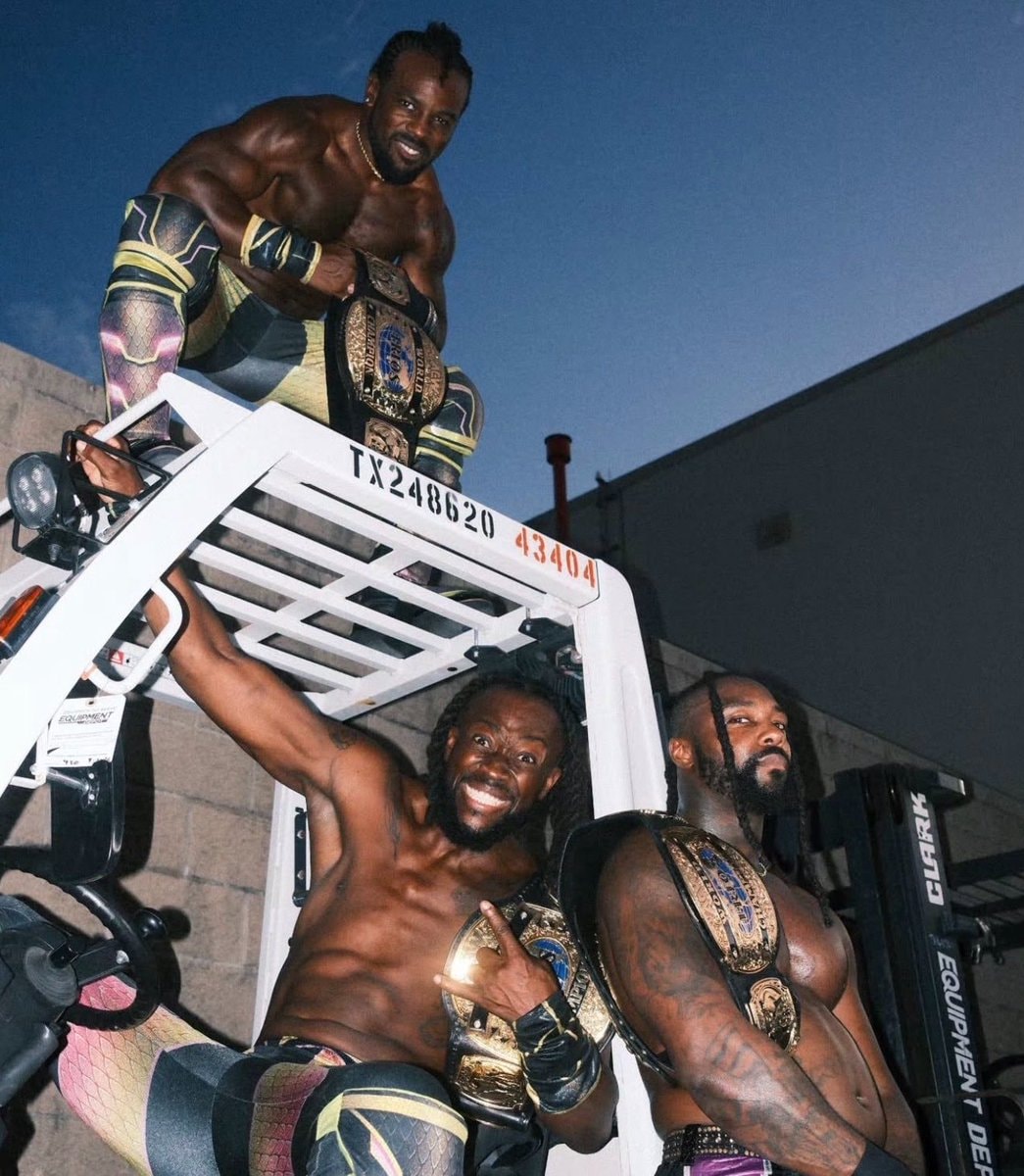 The New Level AEW World Trios Championship (photo 1 of 2)
