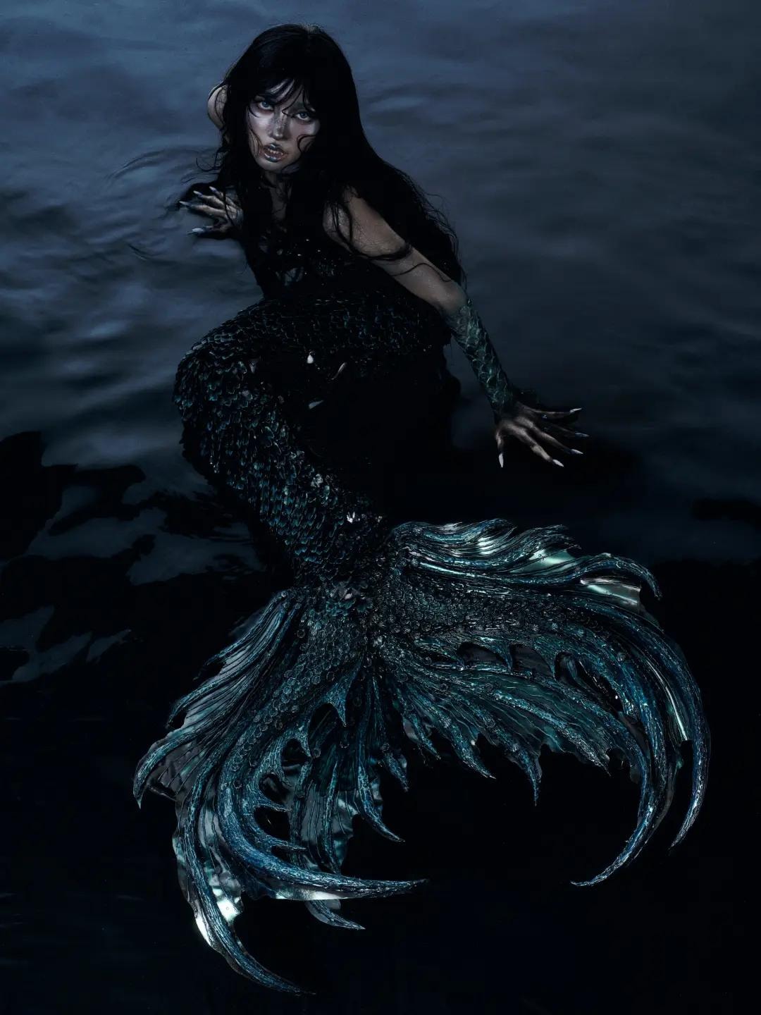mermaid emoji reaction