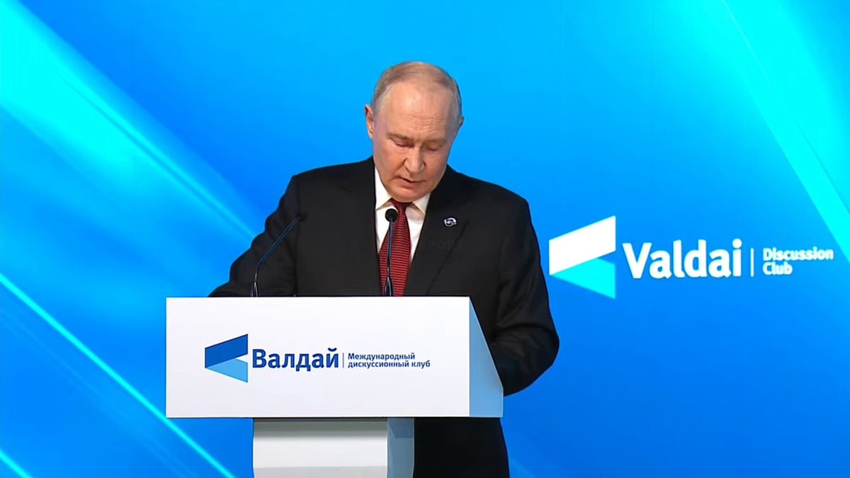 Putin Valdai Discussion Club claim