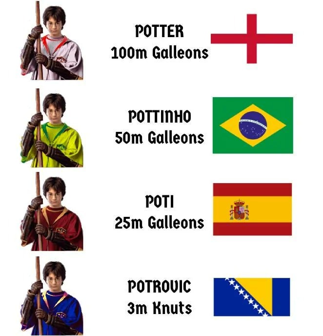Harry Potter football meme Harry Potter football meme