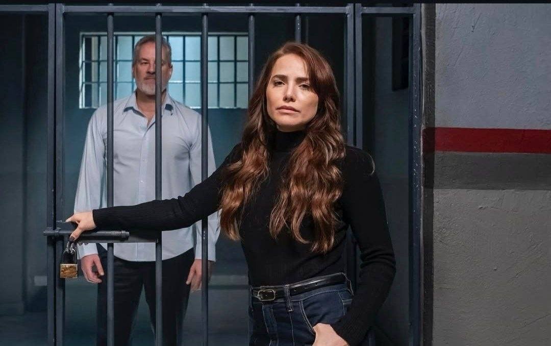 dramatic jail scene
