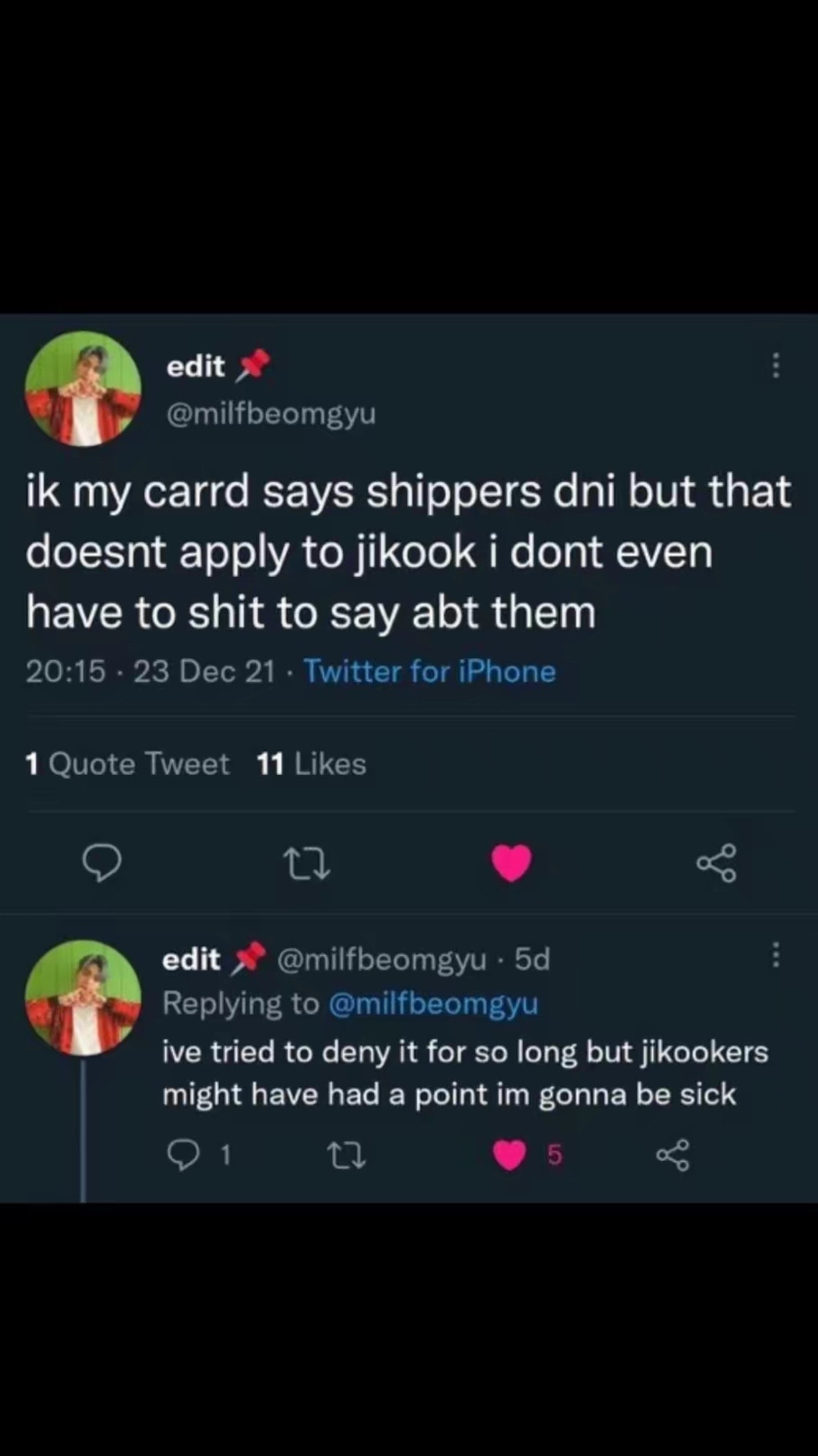 Jikook tweets on this day (photo 3 of 4)
