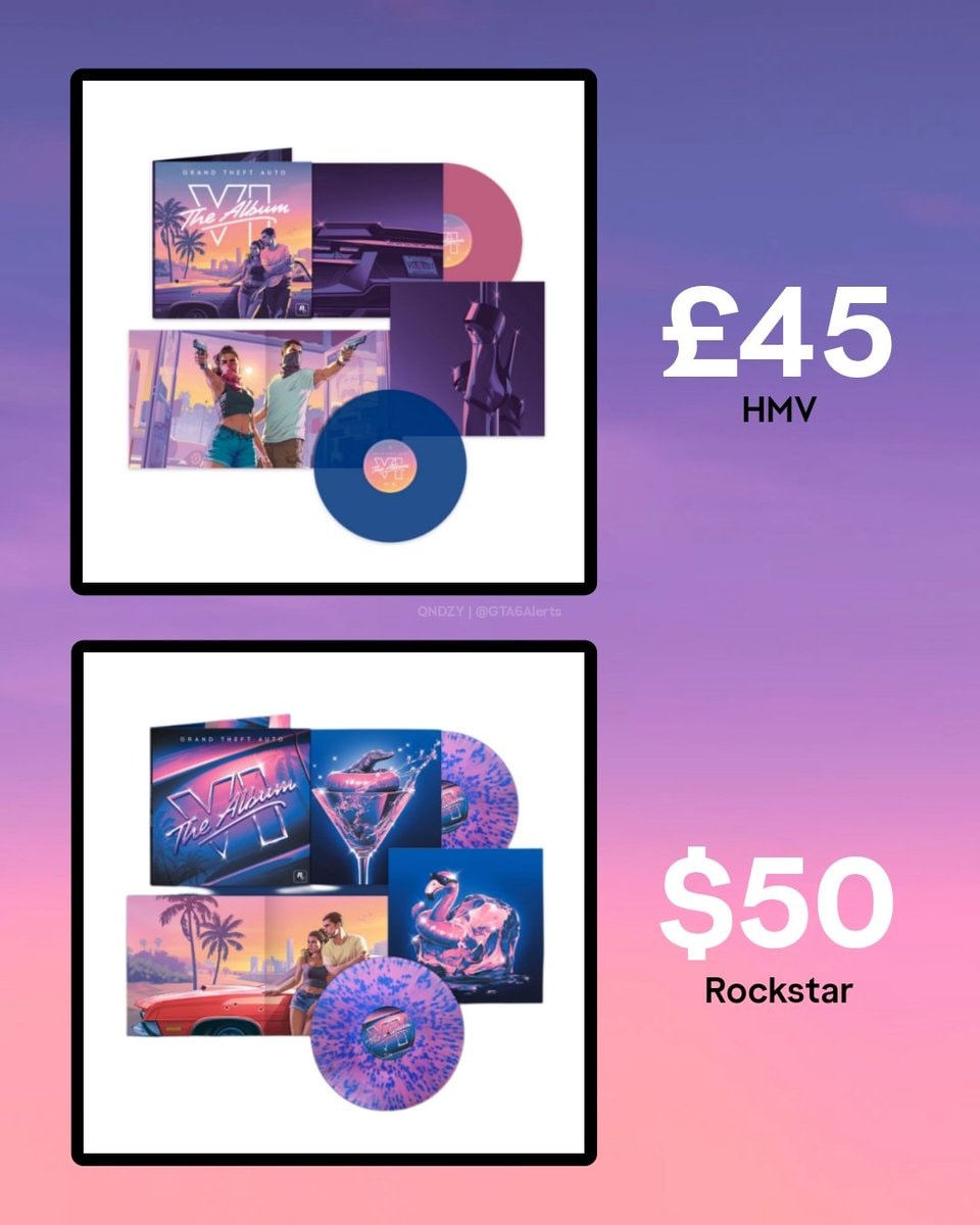 GTA 6: The Album vinyl prices (photo 2 of 2)
