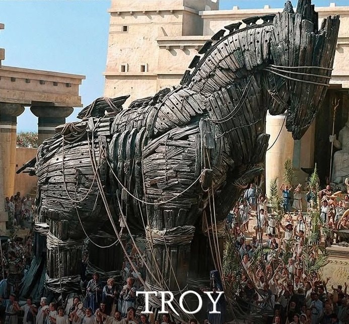 The Odyssey Trojan Horse popcorn bucket (photo 2 of 2)