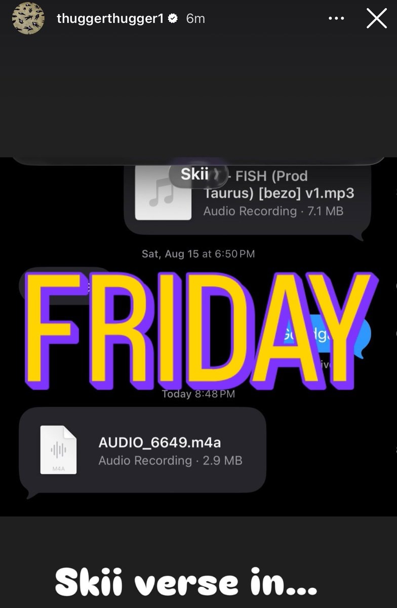 Young Thug hints at Future verse (photo 2 of 2)