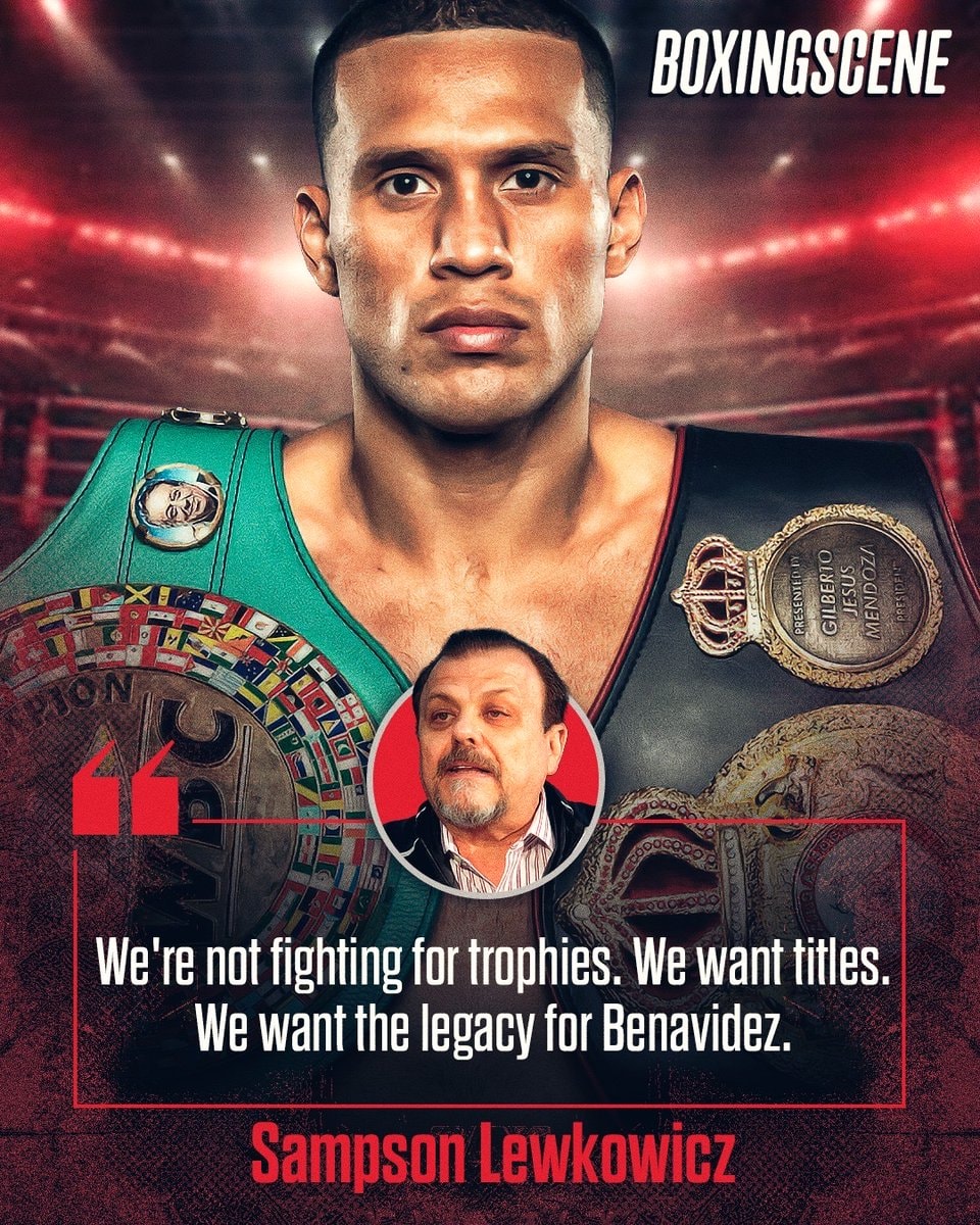 David Benavidez legacy title fight