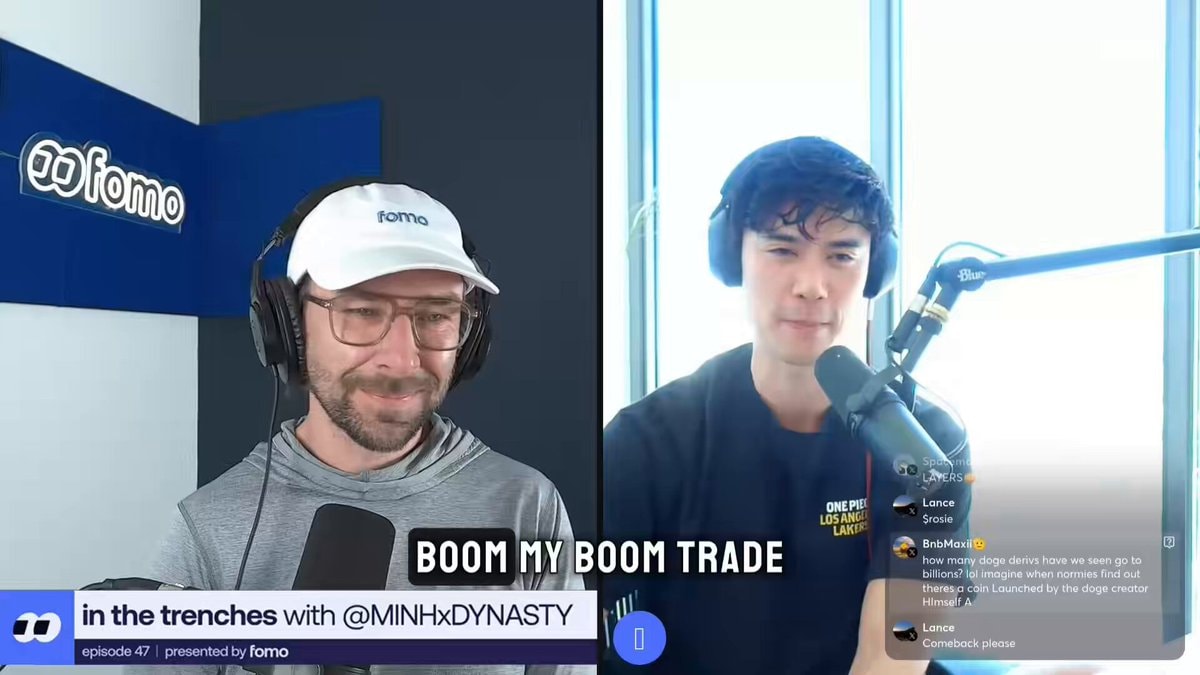 MINHxDYNASTY My Boom and ETH trades
