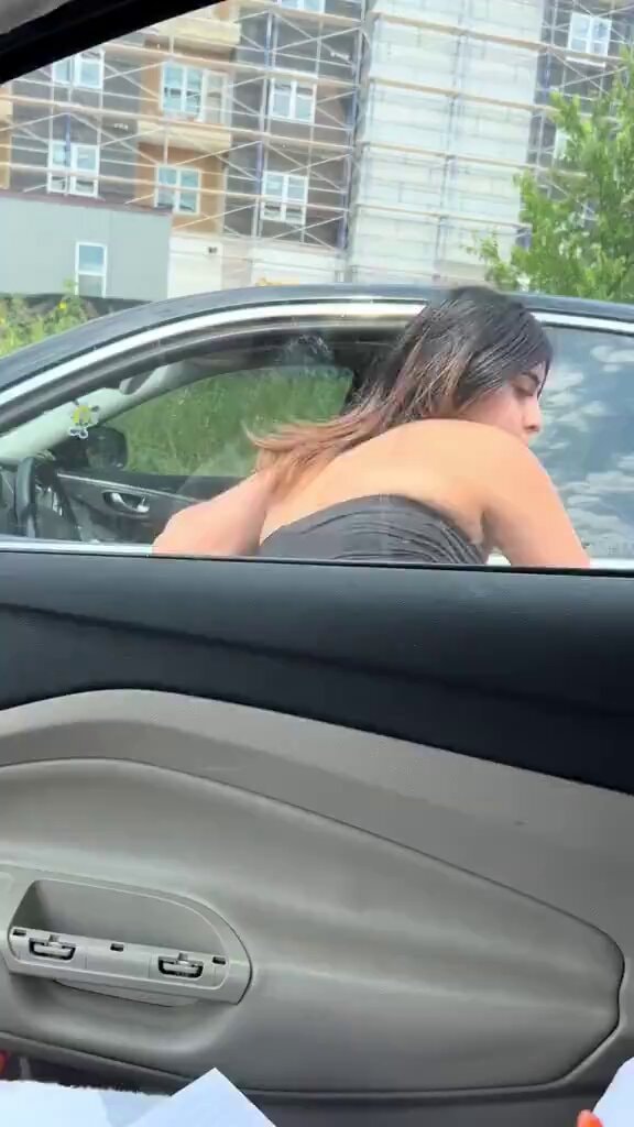 crazed road rage woman